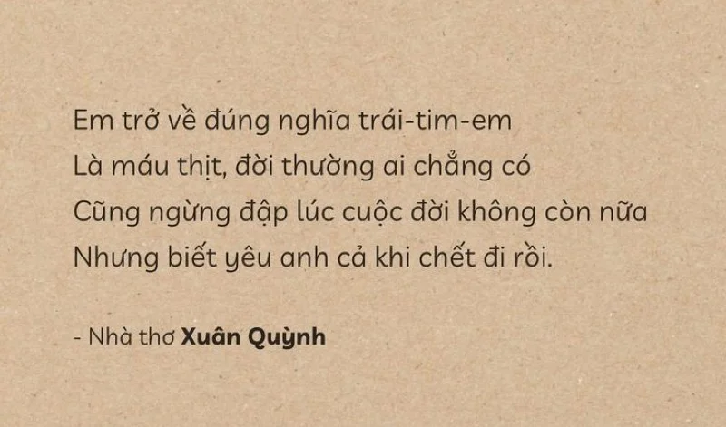 thơ tình 4