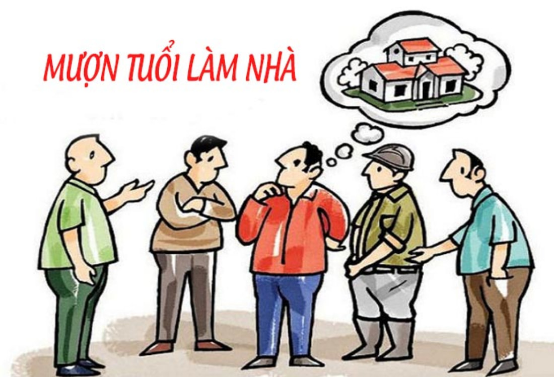 Những điều cần lưu ý khi mượn tuổi làm nhà