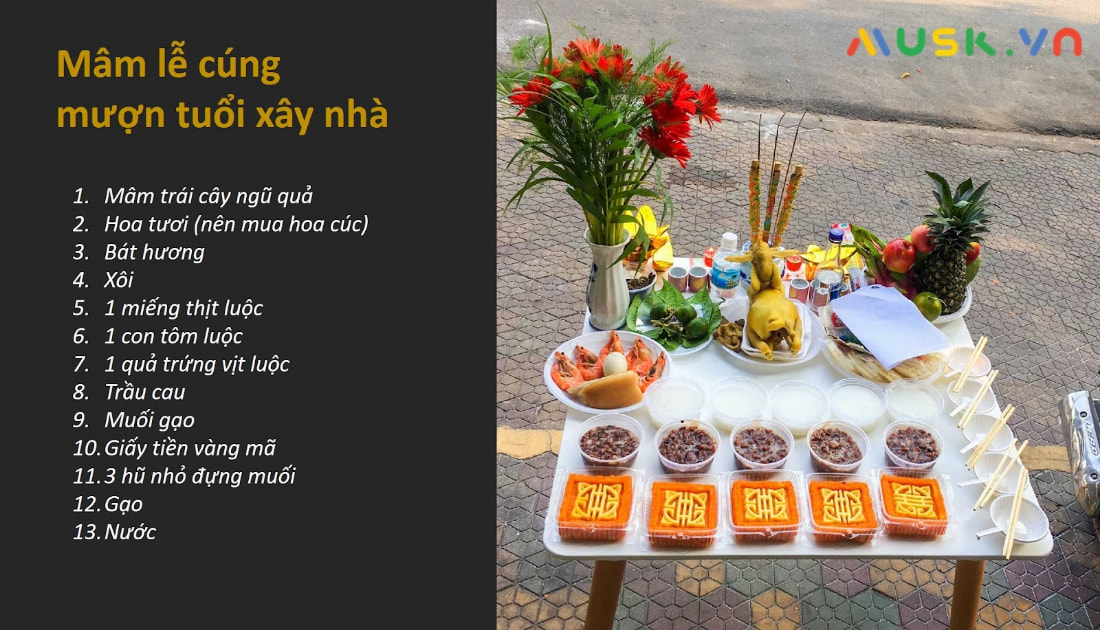 Những lưu ý khi mượn tuổi xây nhà