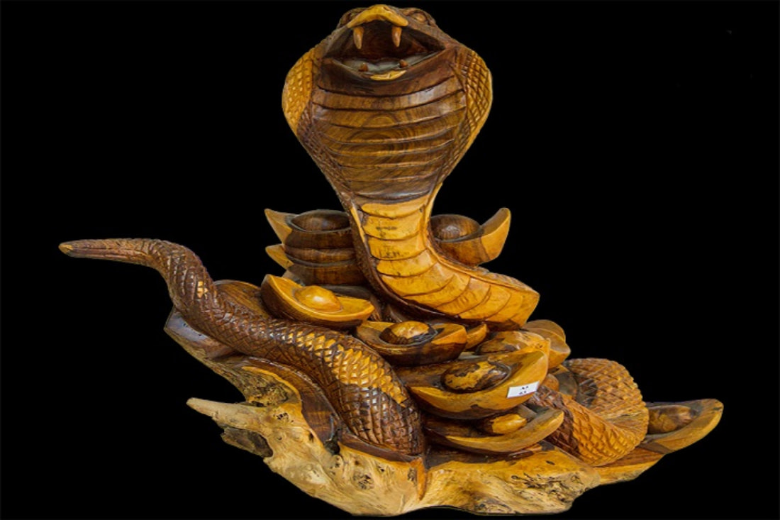 Feng Shui Snake Statue 