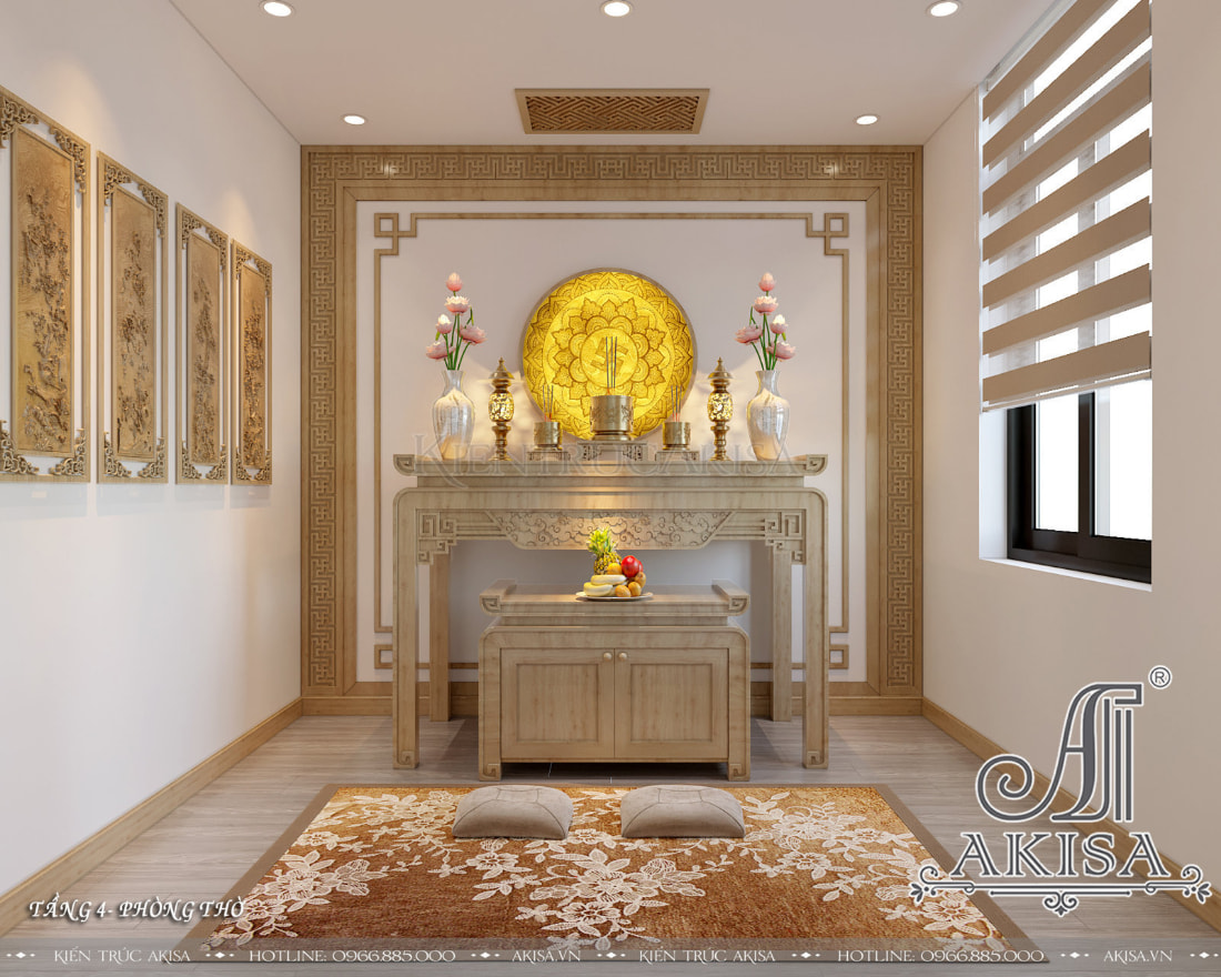 Worship area - the most sacred place of the house