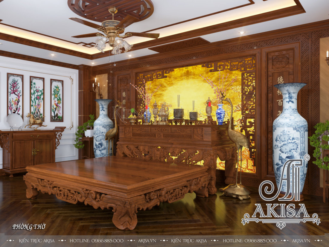 Altar direction is suitable for homeowners born in the year of At Dau