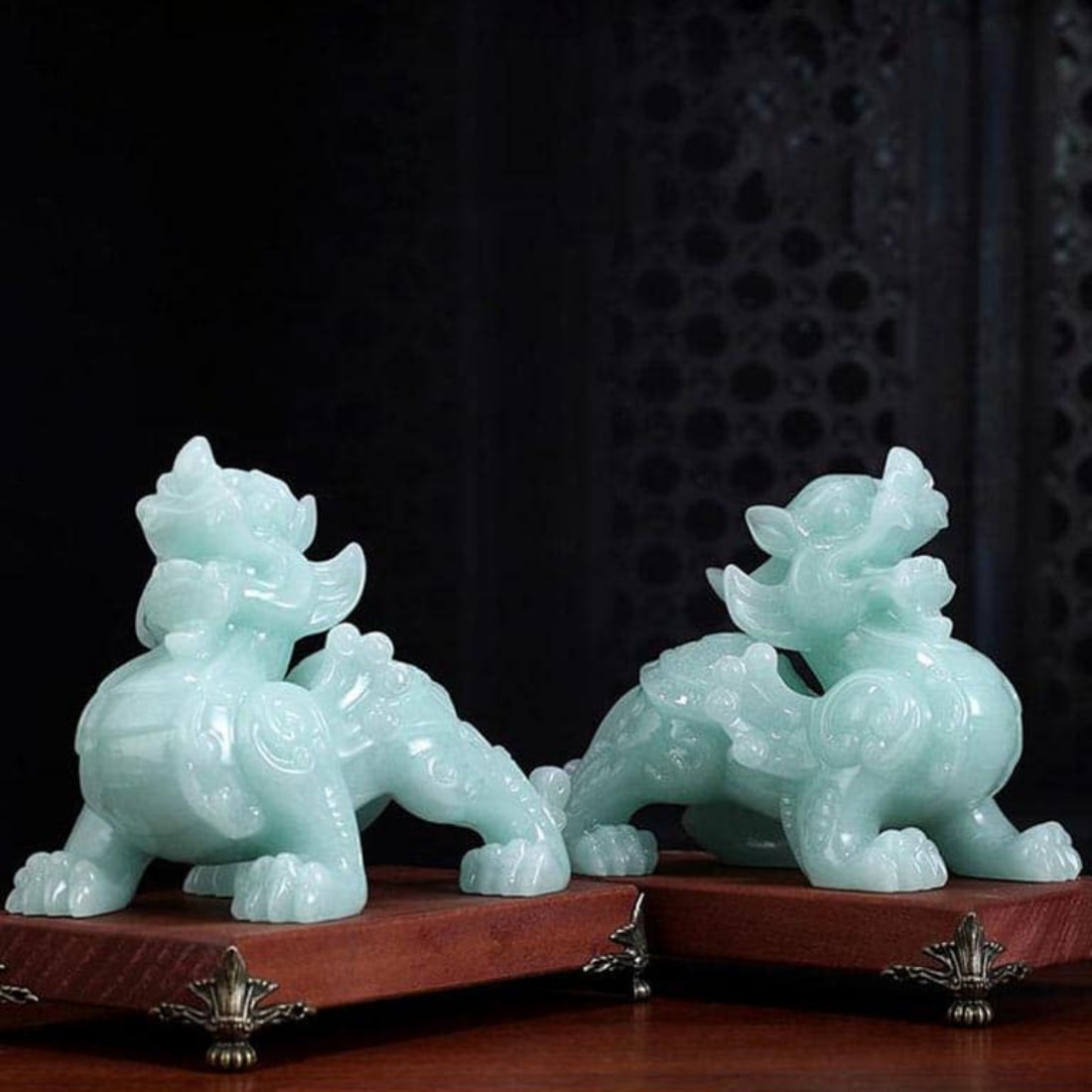 Green Pixiu is a good feng shui object for At Suu homeowners