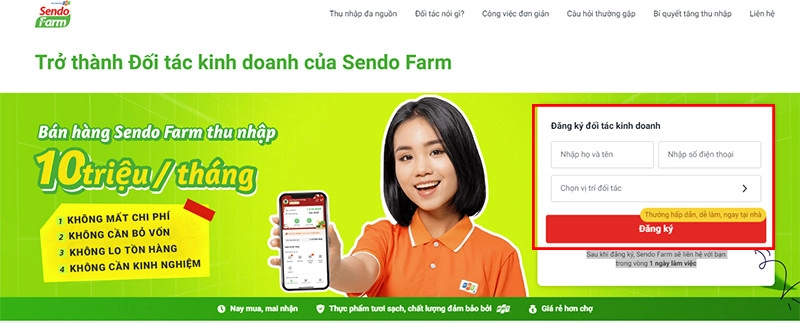 vị trí trang trại sendo 1