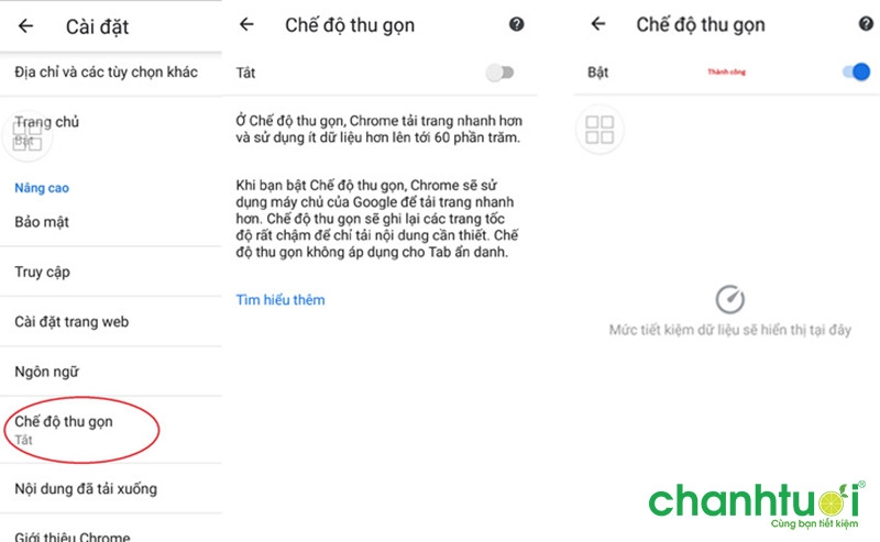 cách nâng cao chế độ shopee-trên điện thoại-Lite