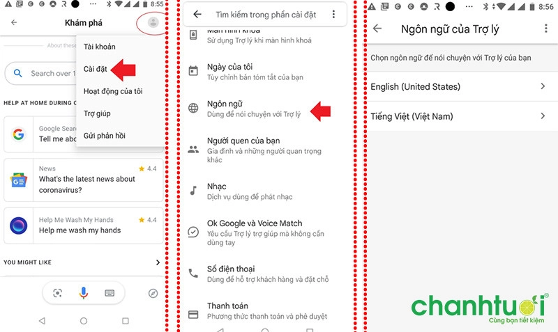 cách nói chuyện với google-de-nhat