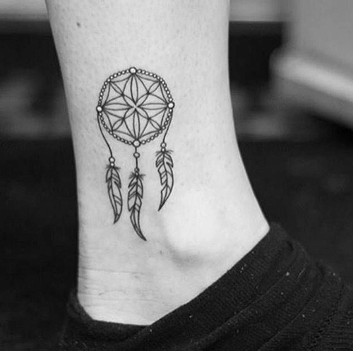 Hình xăm Dream Catcher 1