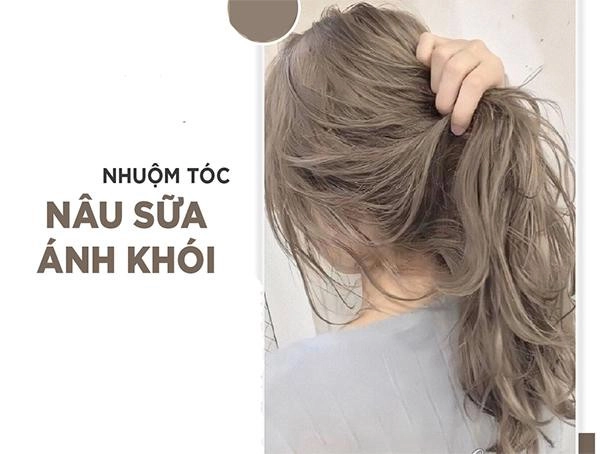 trà sữa khói nâu