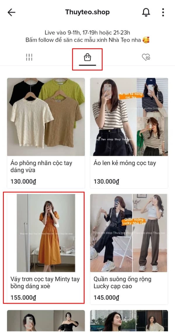 ứng dụng mua hàng tiktok shop