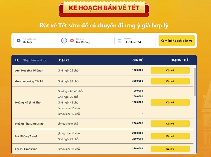 ve-xe-tet-2024 Đặt vé xe Tết trên website Vé Xe Rẻ