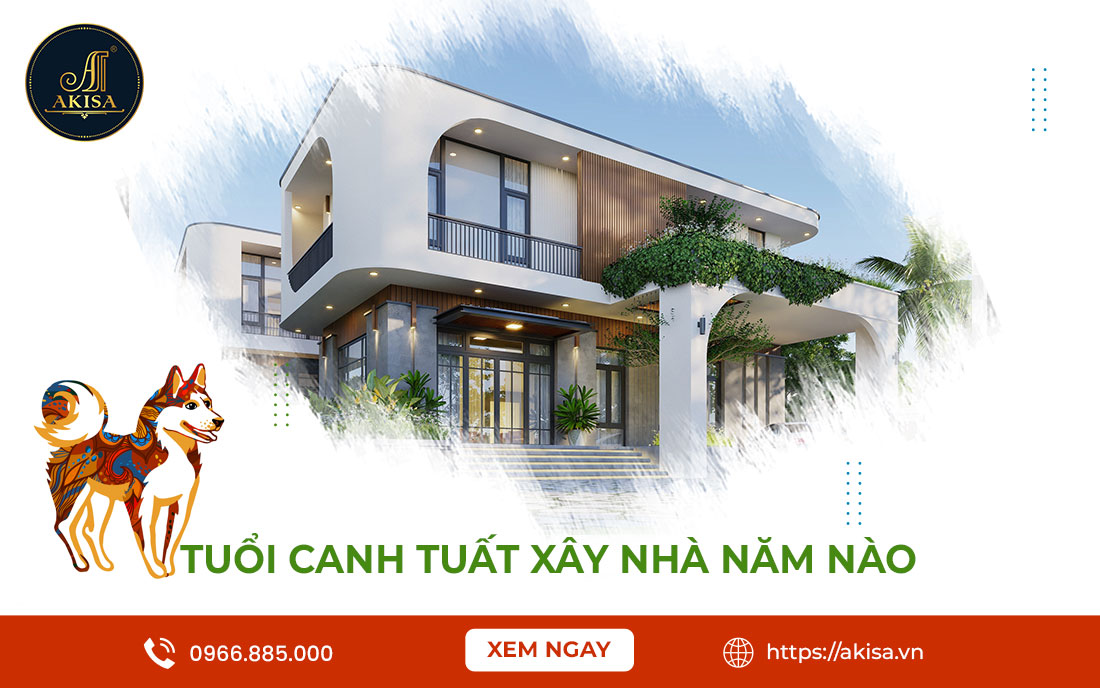 Tuổi canh tuất xây nhà năm nào tốt